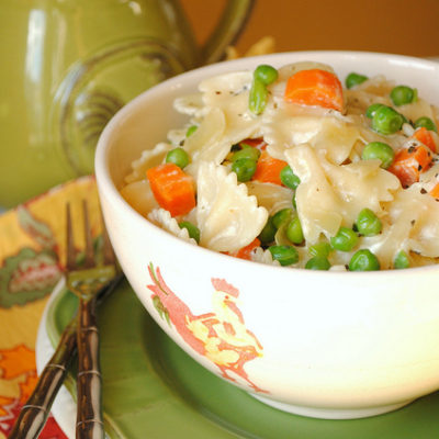 Pasta with Cream Cheese and Ricotta Sauce