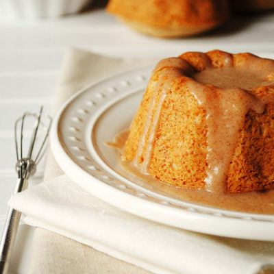 Cinnamon and Sugar Mini Doughnut Bundt Cakes