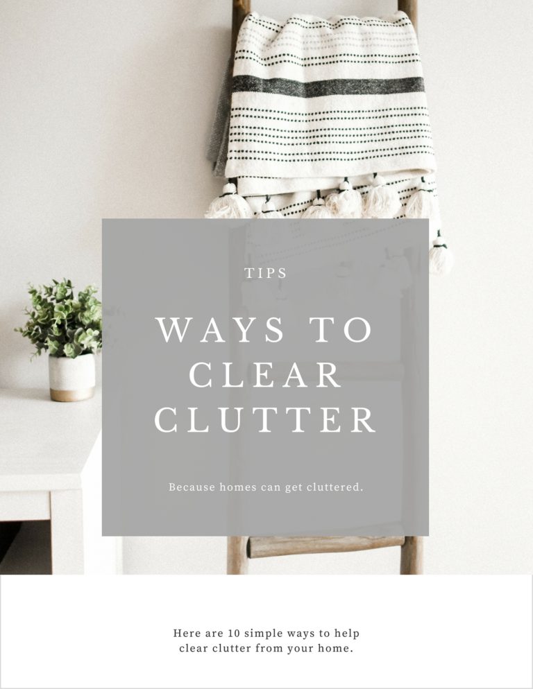 10 Ways To Clear Clutter From Your Home - How To: Simplify